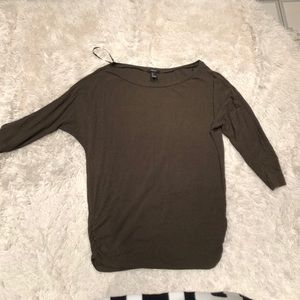 Forever 21 Olive Tunic Sz L